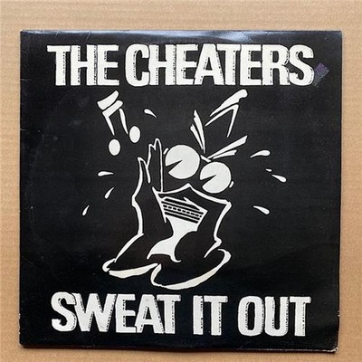 CHEATERS SWEAT IT OUT (+12'') LP 1982 WITH 12'' SINGLE - light signs of use on rec