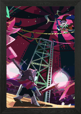 Deltarune Game Gaming Gerahmtes Wandbild Poster Leinwanddruck Bild