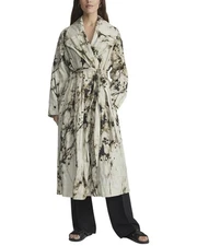 Lafayette 148 New York Belted Trench Coat Women's