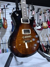 PRS S2 McCarty 594 Electric Guitar - Black Amber w/Gig Bag & PLEK*D #837