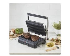 Cuisinart Griddler Grill & Panini Press - Stainless Steel - GR-11P1 stock photos