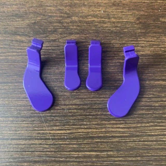 Microsoft Xbox Elite Series 2 Controller Replacement Paddles Back Buttons Purple - Image 2 of 4