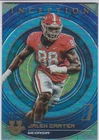 JALEN CARTER ROOKIE CARD Georgia 2023 Incepetion RARE RC VARIATION #'d 53/99 SP!