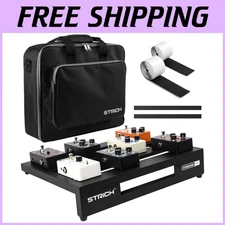 Professional 15'' Guitar Pedal Board with Cable Management