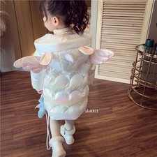 Chaqueta Lindos Abrigos para Niñas Cálidos Con Capucha Traje de Nieve A Prueba de Viento Prendas Exteriores para Niños