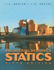 Engineering Mechanics  , Statics (Volume 1) - Hardcover By Meriam, J L - GOOD