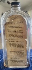 Vintage Bottle Advertising With Paper Label. ...