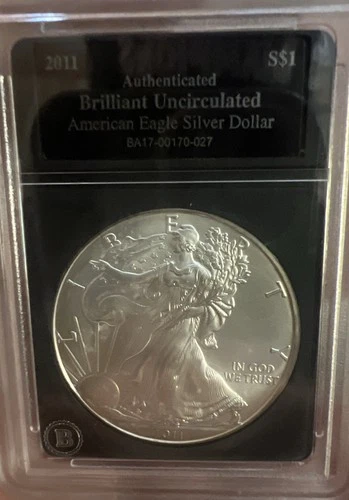 2011 Uncirculated American Eagle Silver Dollar