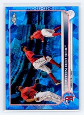 2022 Topps Chrome Sapphire Edition #519 Boston Red Sox Boston Red Sox