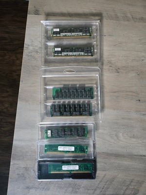 QTY 7 SIMM Memory RAM Lot 4MB 8MB Parity/Non-Parity Vintage IBM SEC Kingston