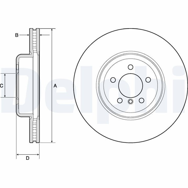 Bremsscheiben Vorne Ø370Mm BelüFtet FüR Bmw F30 F80 F34 F31 F33 F83 Ab 11->-image
