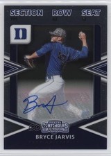 2020 Panini Elite Extra Edition College Tickets Signatures Bryce Jarvis Auto fm0