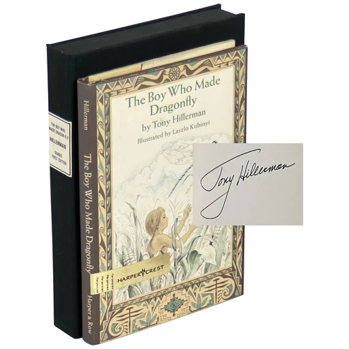 Tony Hillerman / The Boy Who Made Dragonfly Signed 1st Edition 1972