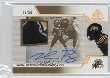 2025 SP Game Used Edition CFL 13/50 Jamal Peters #CFL-JP Patch Auto 0nr3