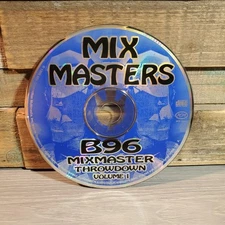 B96 Mix Master Throwdown Volume 1 CD 1996 Bad Boy Bill Hard House 90s Club Mix