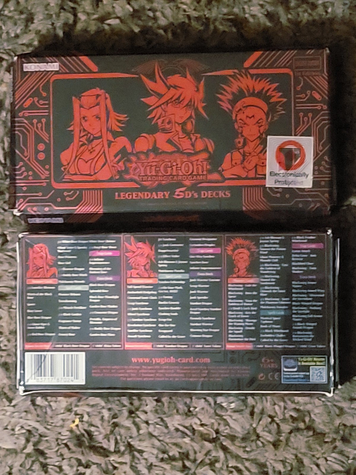 YUGIOH LEGENDARY 5D's (L5DD) DECKS BOX SET NEW FACTORY SEALED