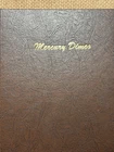 1916-1945 Mercury Dime Set 76 Silver Coins In Dansco Album *Missing 1916-D