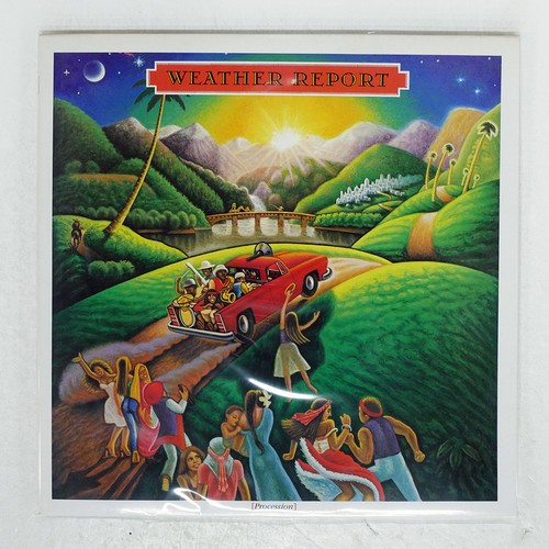 WEATHER REPORT PROCESSION CBS 30AP2533 Japan MASTERSOUND VINYL LP
