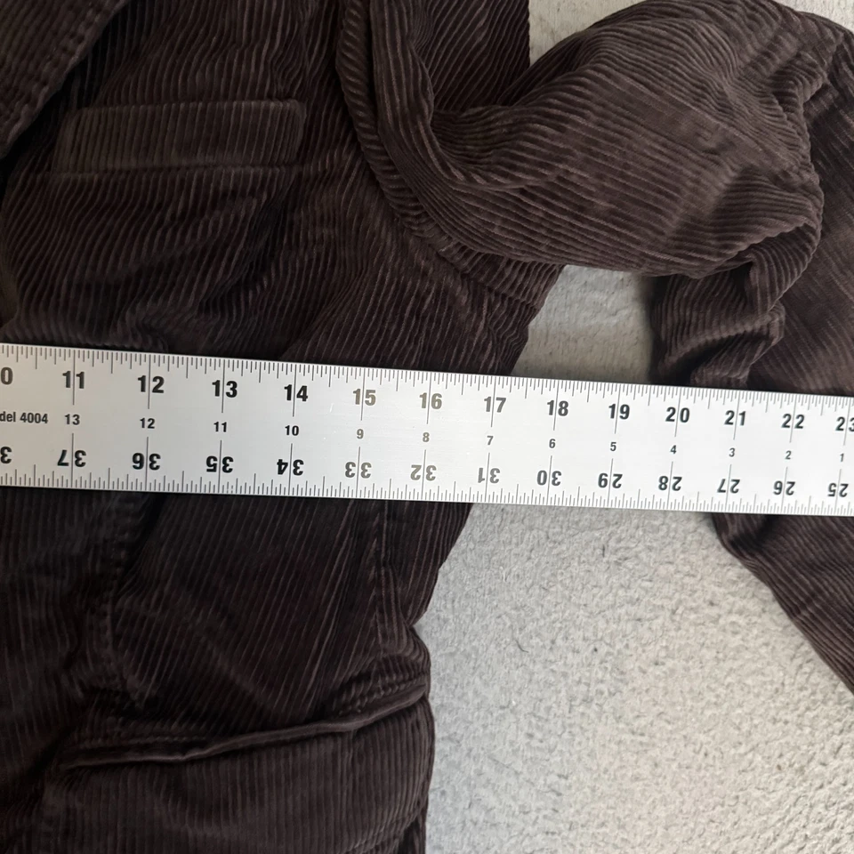 L.L. Blazer Bean para mujer talla 10 regular marrón pana Foto 3 de 4