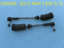2013 DODGE RAM 1500 RACK & PINION LEFT DRIVER RIGHT PASSENGER TIE RODS SET PAIR