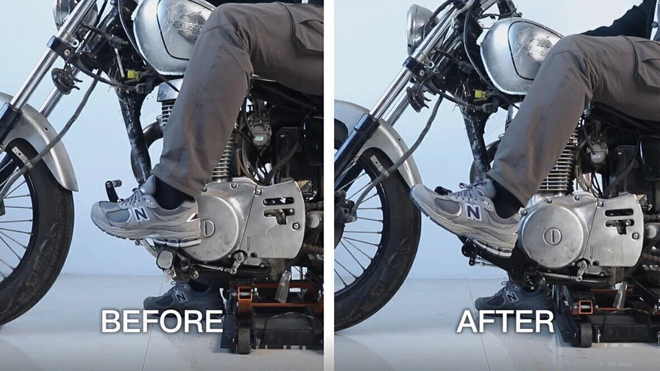 Polish 5" Forward Control Footpegs for Suzuki 1988-2000 Savage 650 LS650  LS650P Foto 2 de 4