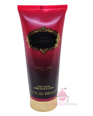 Vicky Tiel Pour L'amour 6.7 oz / 200 ml Body Cream for Women