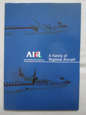 PROSPEKT AIR AERO INTERNATIONAL REGIONALFLUGZEUG RJ85 ATR 42-500 ATR 72-210A
