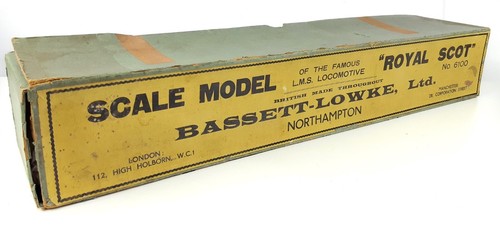 BASSETT LOWKE 3-RAIL LMS #6100 "ROYAL SCOT" RUNS WELL VGC BOXED O-SCALE(AM) - Picture 5 of 24