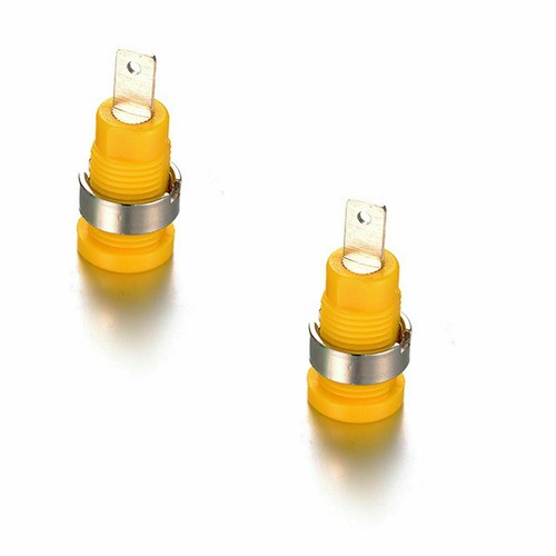 Conector estándar de conector de prueba con cubierta de banana de montaje en panel aislado de 4 mm  - Imagen 4 de 9