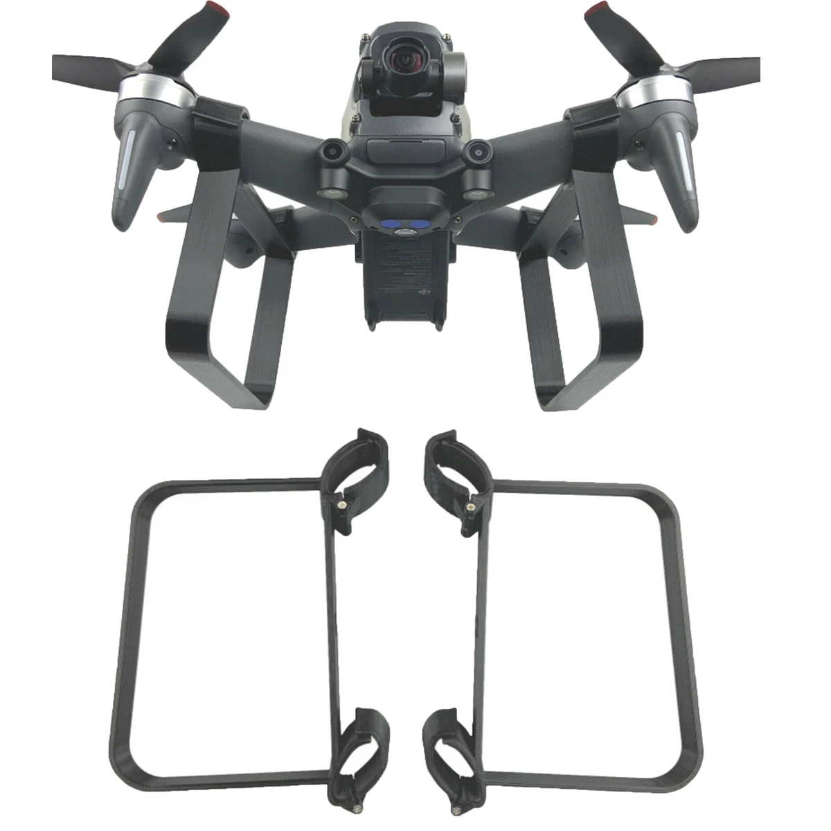 For DJI FPV Drone Heightening Tripod Extension Landing Gear Legs 3D Printing 2pc
