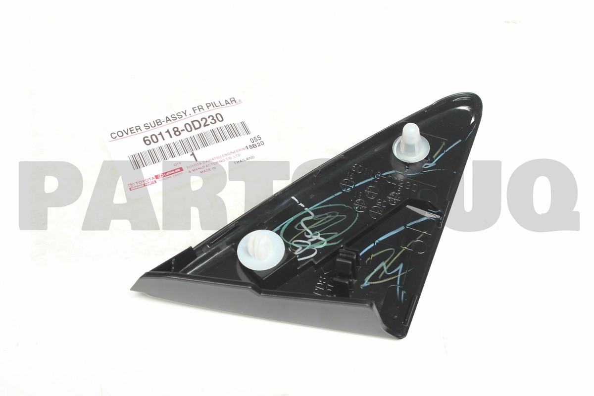 601180D230 Genuine Toyota COVER SUB-ASSY FR P 60118-0D230 | eBay