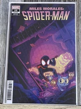 Miles Morales Spider-Man #25 - 1:50 Hipp Variant Cover 2021