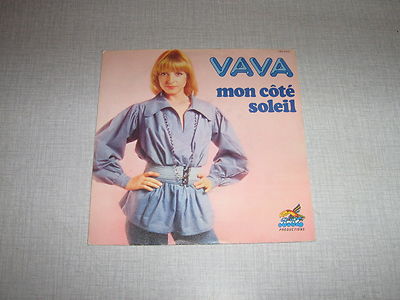 VAVA 45 TOURS FRANCE MON COTE SOLEIL MICHEL FUGAIN