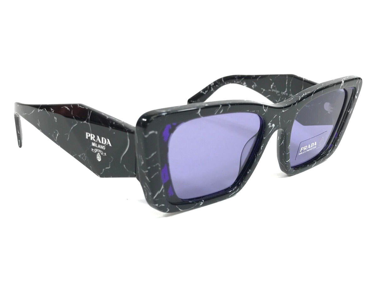 Prada SPR03N Purple Tweed Sunglasses w/ Case & Booklet Prada PR17WS Women main image 3