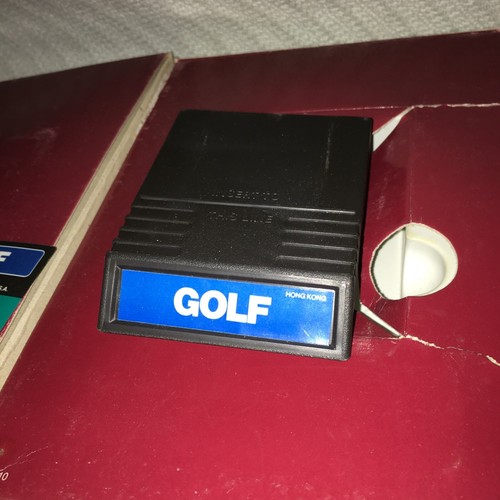 Super Video Arcade Golf Sears Tele-Games 1 Overlay Card Intellvision No Reserve - Picture 5 of 8