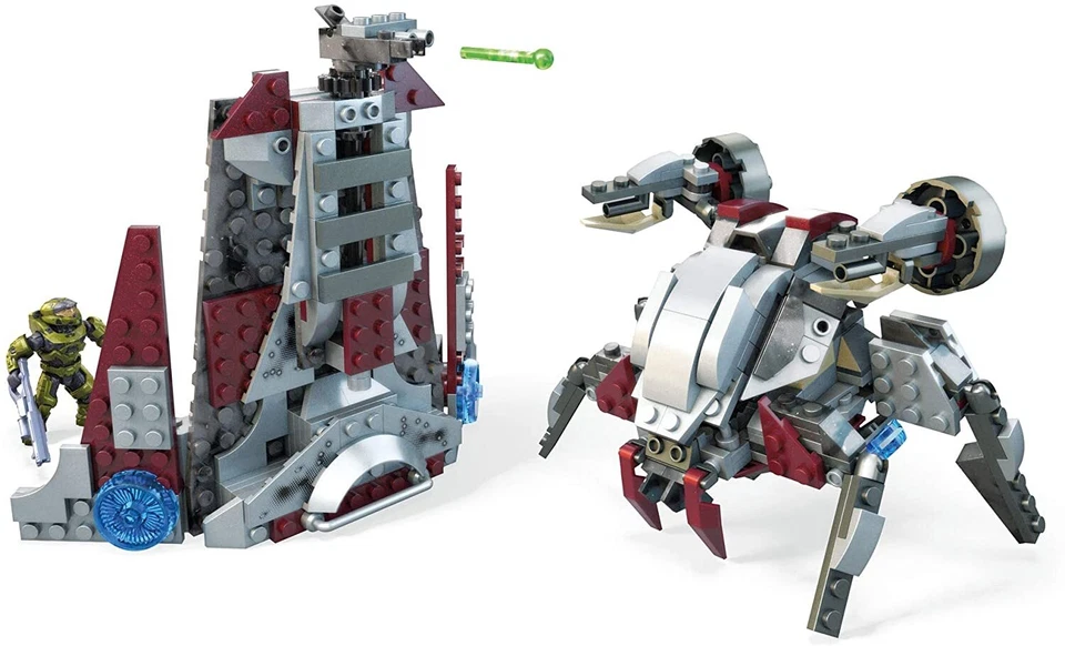 Mega Bloks Halo Ghost Faced Beast Carrier GNB21 Set 452 Pcs Building Block Toy - Image 2 of 3