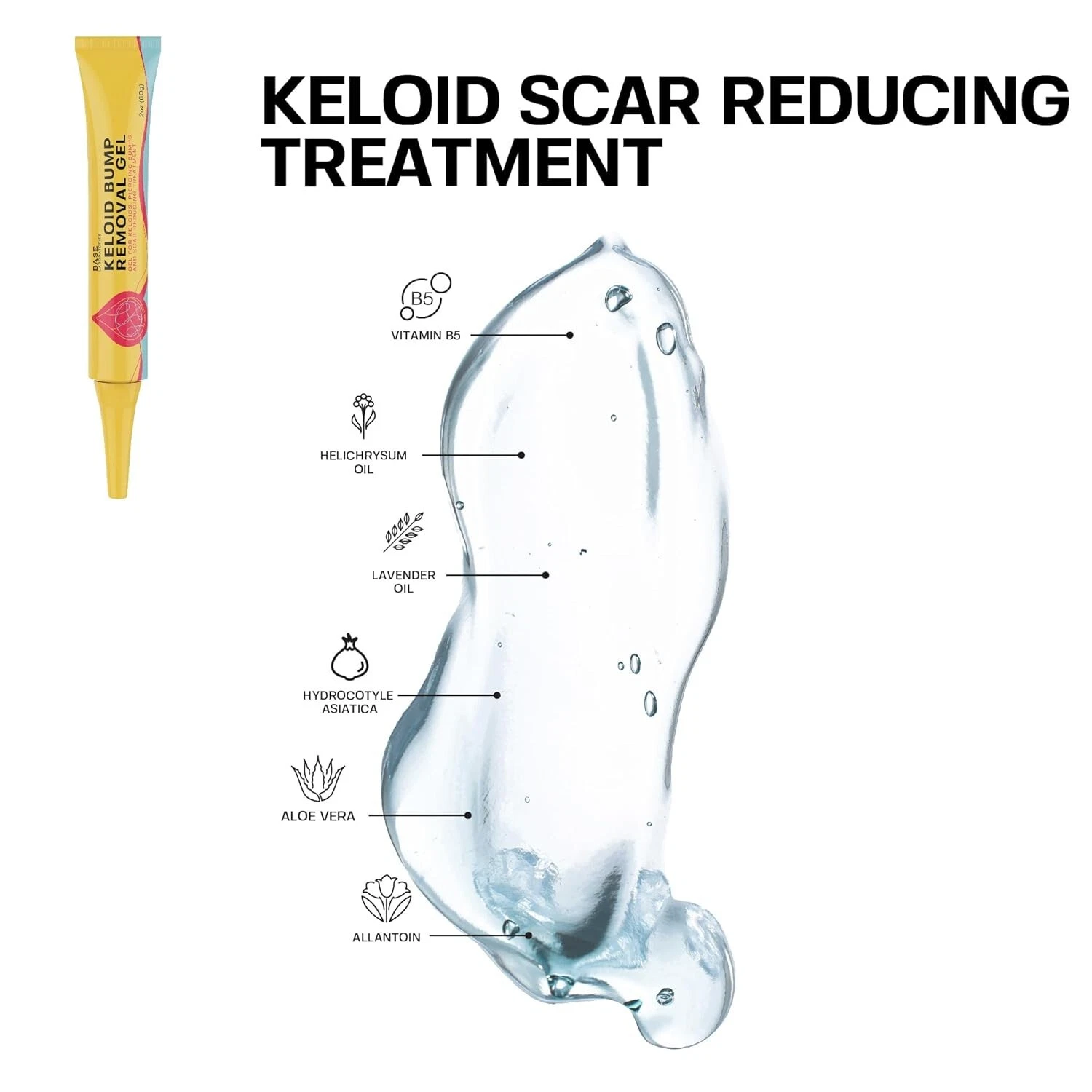 Base Labs Piercing Keloid Bump Duo | Piercing Bump Solution + Keloid Bump Gel - product detail image 2