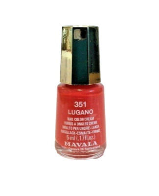 MAVALA 5 ml Mini Nagellack Cream Lugano kräftiges Orange 351 Nail Color