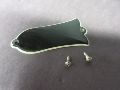 Vintage 1970's ? Gibson guitar  2 Ply  Truss Rod Cover w/ Screws