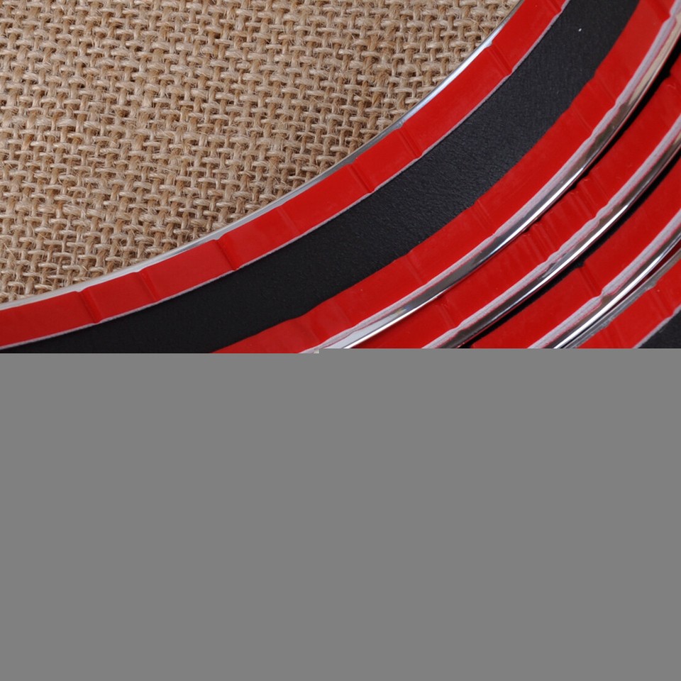 30MM x 2.5M Chrome Trim Adhesive Strip Molding Styling Car Exterior DIY