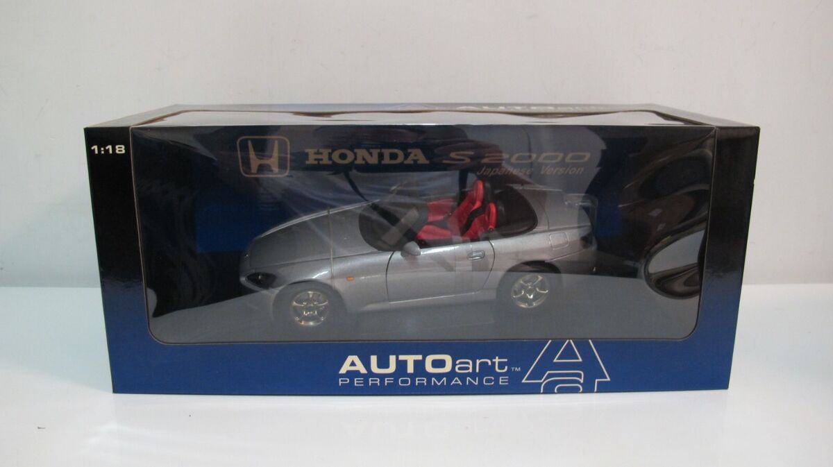 1:18 AUTOART 1999 HONDA S2000 (JAPANESE VERSION) RHD GRAY 1:18 AUTOART 1999 HONDA S2000 (JAPANESE VERSION) RHD GRAY