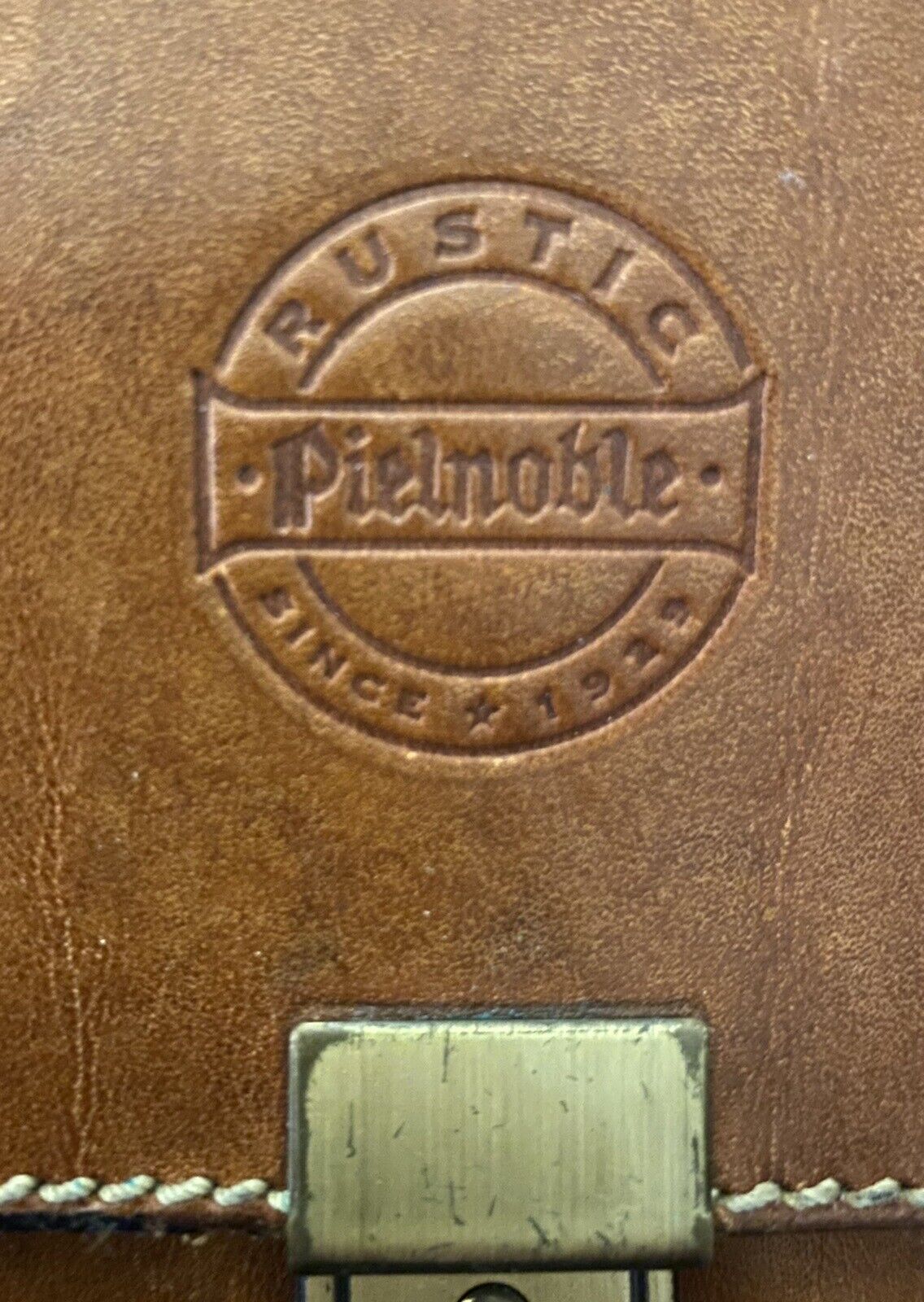 Vintage Rustic Pielnoble Leather Clutch - image 6