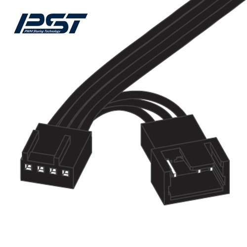 Arctic F12 PWM PST Lüfter 120mm - 4pin Connector + 4pin Socket - Gehäuselüfter - Bild 3 von 6