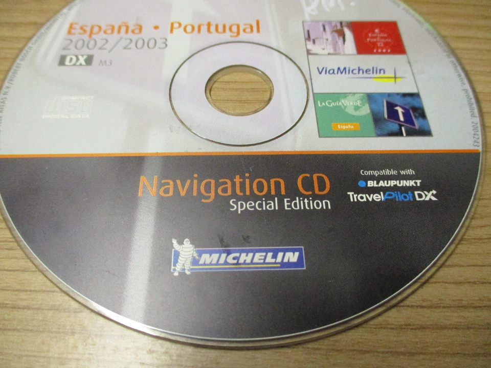 Navigation CD-ROM Navi CD ESPANA PORTUGAL DX 2002 2003 BLAUPUNKT AUDI VW - Bild 3 von 4