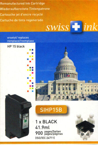 Wkład do drukarki HP 15 seria premium do Deskjet 845C 920C seria V i wiele więcej NOWY & ORYGINALNE OPAKOWANIE - Zdjęcie 1 z 1