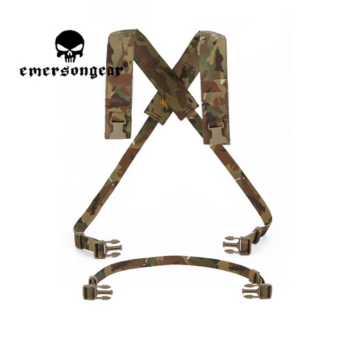 Emersongear D3CRM Chest Rig X-harness Strap Kit Back Buckle For Tactical Vest - Picture 25 of 36
