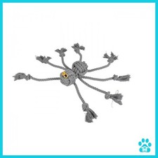 Spinne, Tau, Seilspielzeug mit Knoten 30 cm, Spieltau, Hundespielzeug