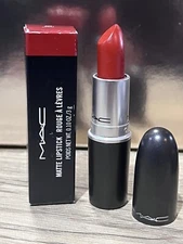 Mac Matte Lipstick 602 Chili ~ Full Size 0.1oz / 3g New In Box