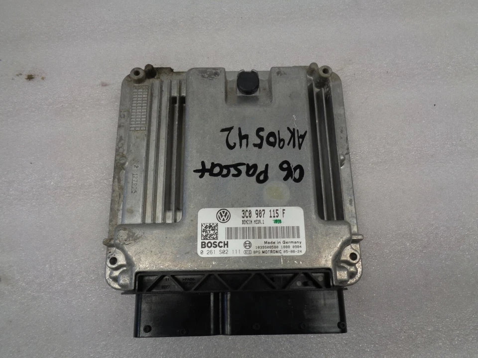 AK90542 2006-2008 VOLKSWAGEN PASSAT ENGINE COMPUTER MODULE (3C0907115) OEM — 第 3/4 张图片