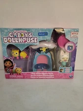 Gabby's Dollhouse *PAW-TASTIC PAJAMA PARTY* Pandy Paws Pillow Cat Figures - NEW